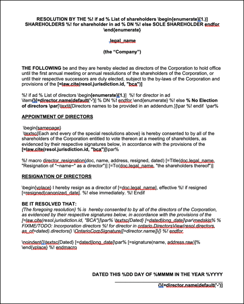 old way of document coding involving complicated syntax